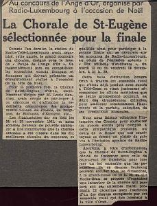 CHORALE DE SAINT EUGENE D ORAN 1961  (4)